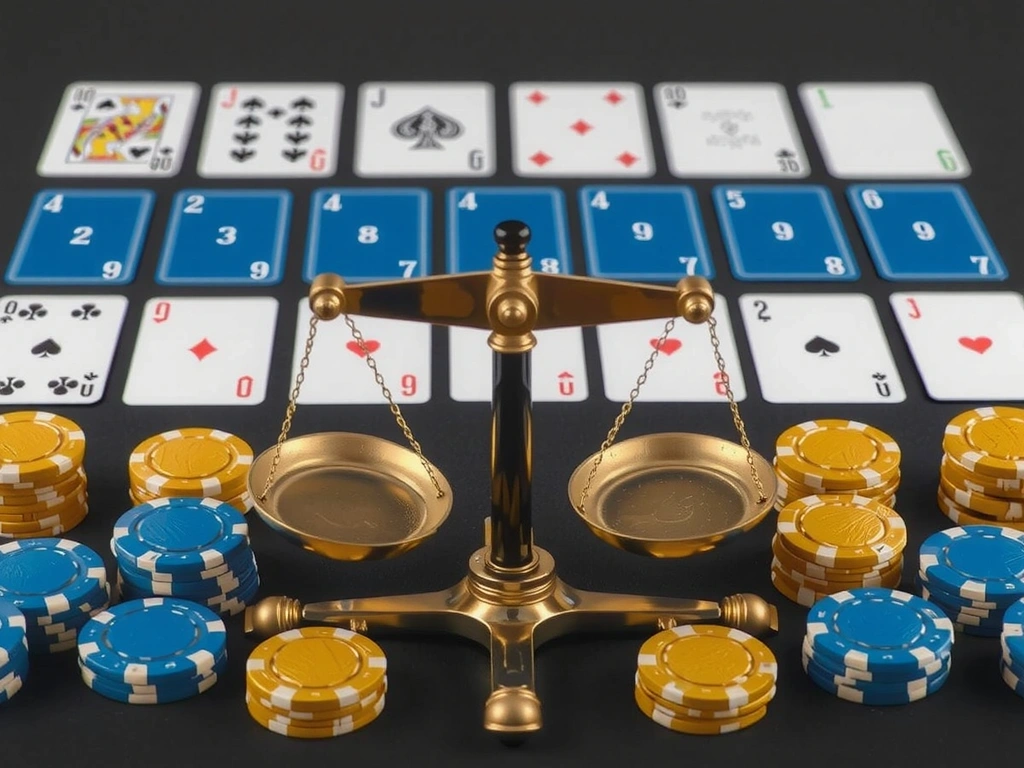 Balanza de justicia minimalista