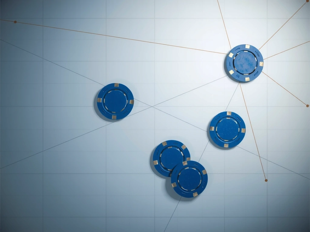 Red digital abstracta