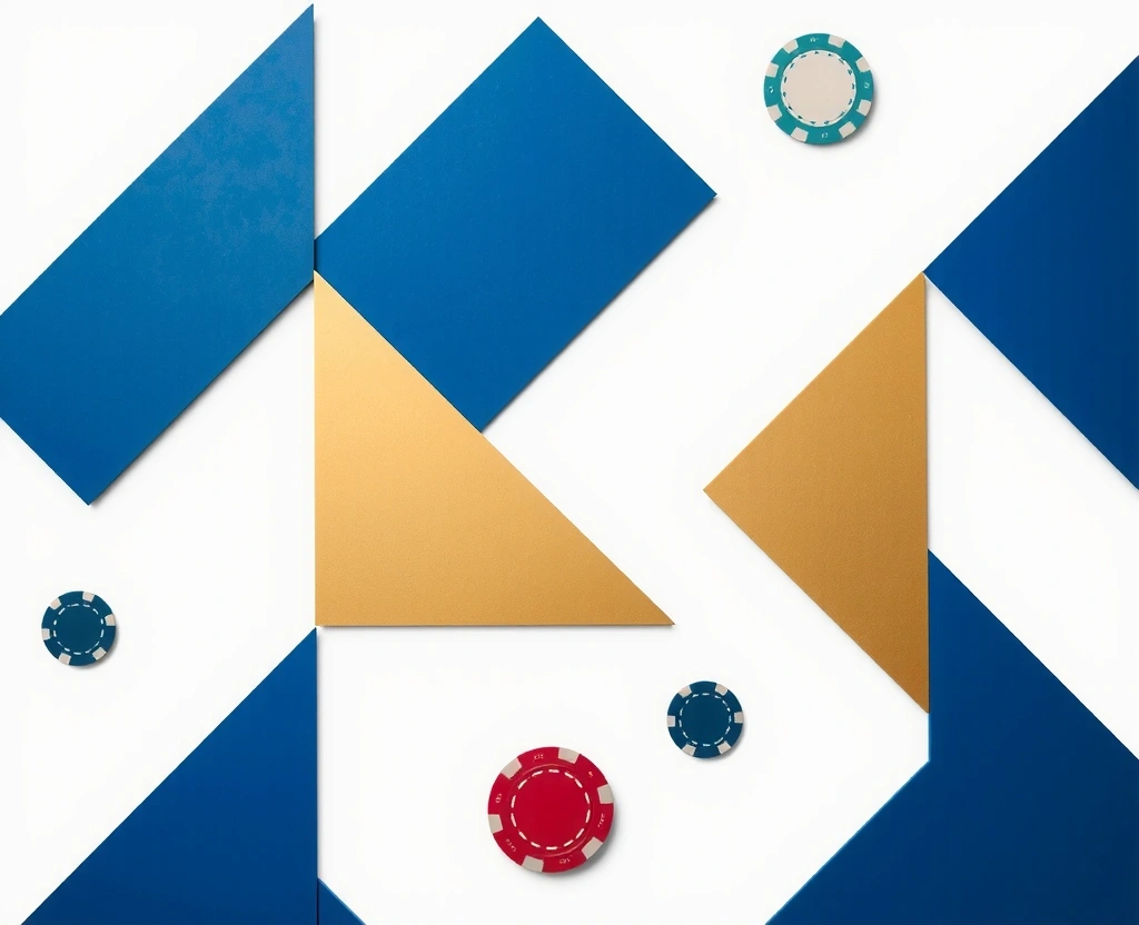 Composición geométrica abstracta sobre estructura y análisis