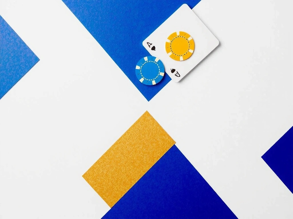 Composición geométrica abstracta representando estructura y análisis